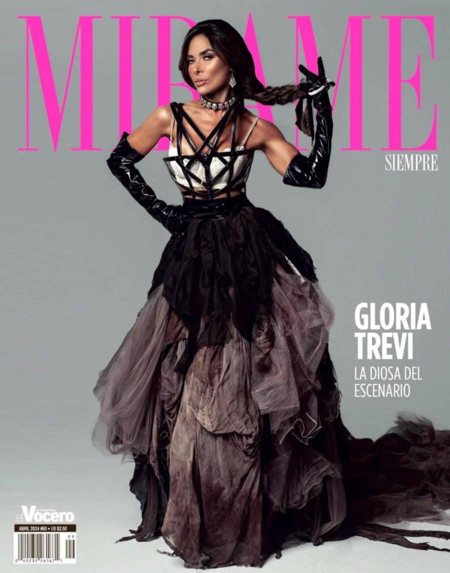 Gloria Trevi engalana portada de la revista puertorriqueña “Mírame siempre”