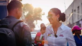Gaby Osorio anuncia compromiso con la comunidad LGBT+ en Tlalpan