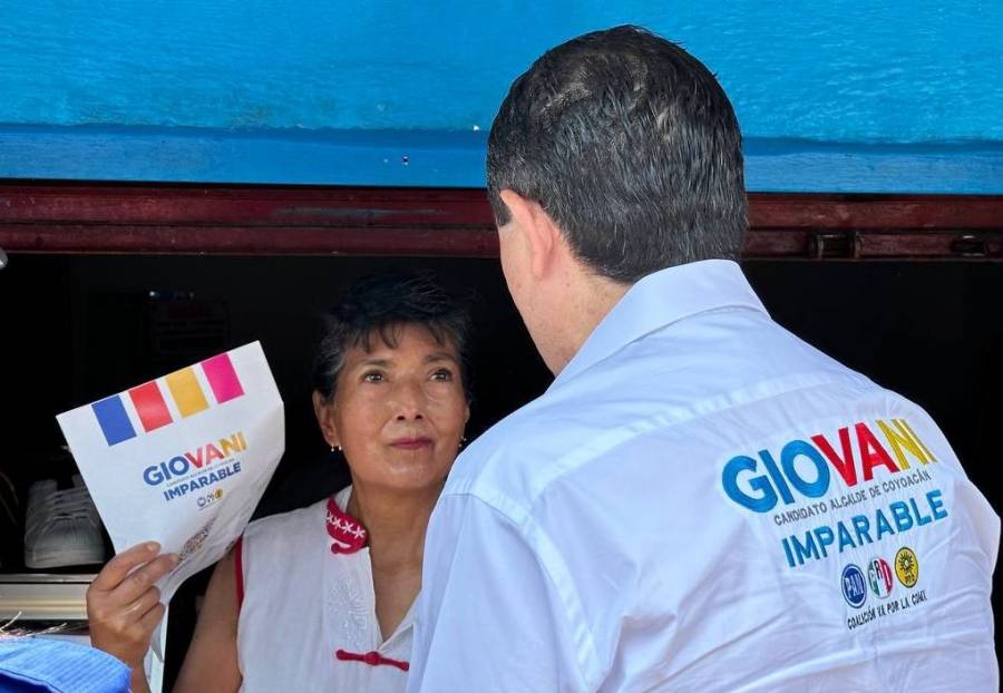 Giovani Gutiérrez resalta eficiencia gubernamental en Coyoacán durante recorrido en Pedregal de Santa Úrsula