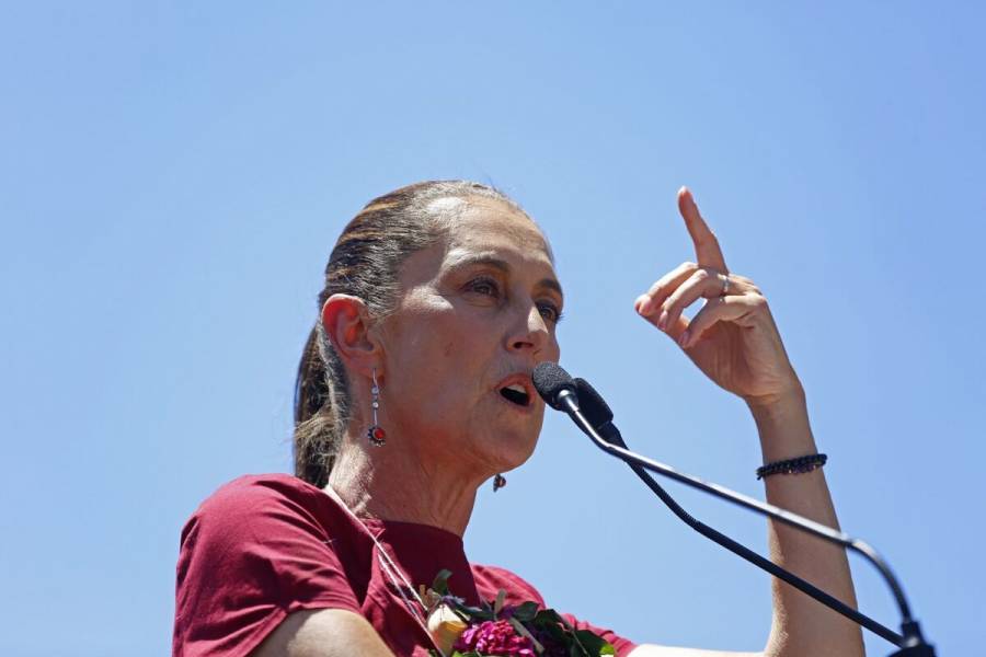 Desde Aguascalientes, Claudia Sheinbaum exige elecciones libres y democráticas
