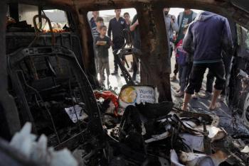 Israel admite error: atac&oacute; a cooperantes en Gaza porque crey&oacute; ver hombre armado