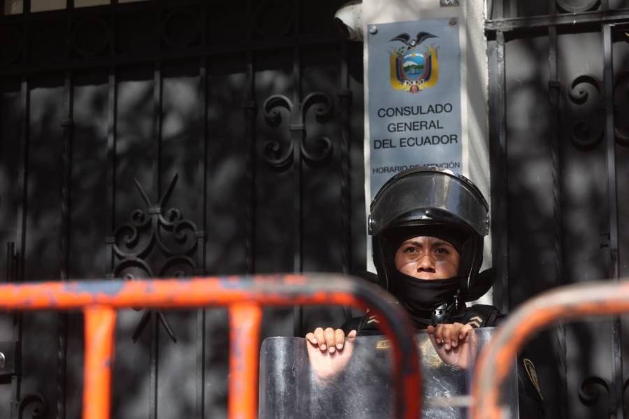 Estados Unidos condenó la irrupción a la embajada de México en Ecuador