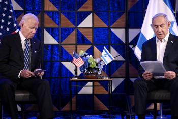 Biden dice que Israel hace lo que le pidi&oacute; sobre la ayuda a Gaza