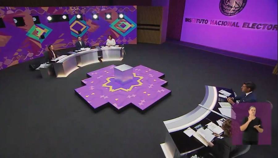 Primer debate presidencial en M&eacute;xico, sacudido por crisis con Ecuador y violencia pol&iacute;tica