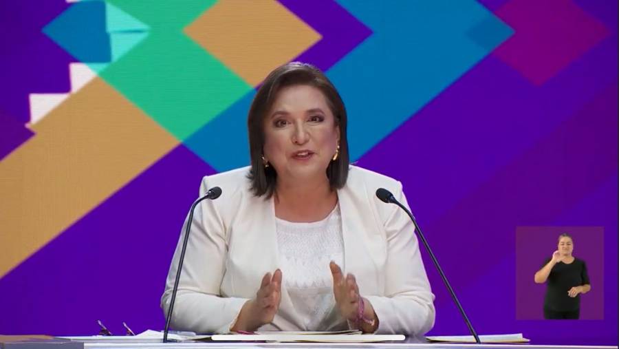 Xóchitl le revirá a Máynez: “él formó parte del sistema que tanto critica”