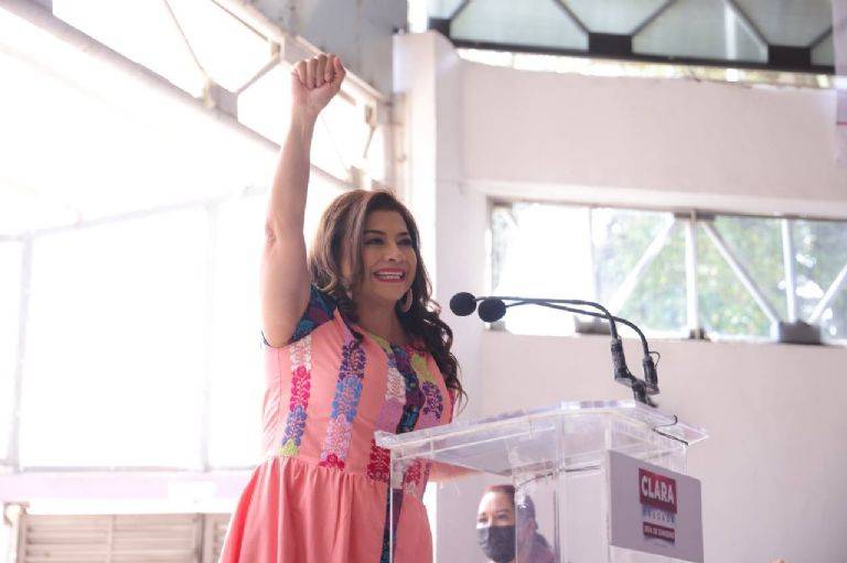 Clara Brugada desestima avance de Santiago Taboada en Iztapalapa y denuncia compra de votos