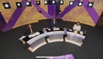 Falla el reloj en el primer debate presidencial 2024