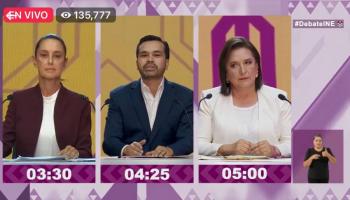 Primer debate presidencial 2024: Esto dijeron Sheinbaum, Gálvez y Máynez