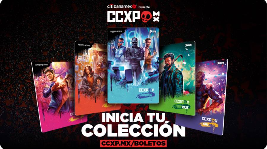 ¡ESTE AÑO, LOS BADGES DE CCXP MÉXICO ESTÁN DEDICADOS A THE BOYS!