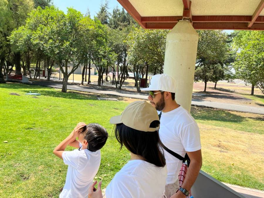 Deportivo Sierra Hermosa lugar Preferido para ver el Eclipse en Tec&aacute;mac