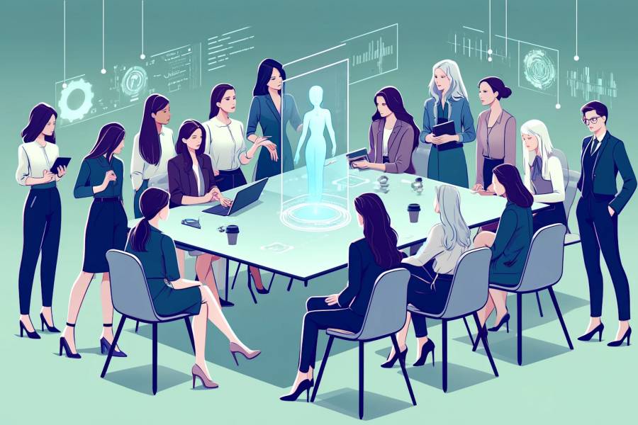 Principales problemas en la evoluci&oacute;n de la IA seg&uacute;n mujeres en esta industria