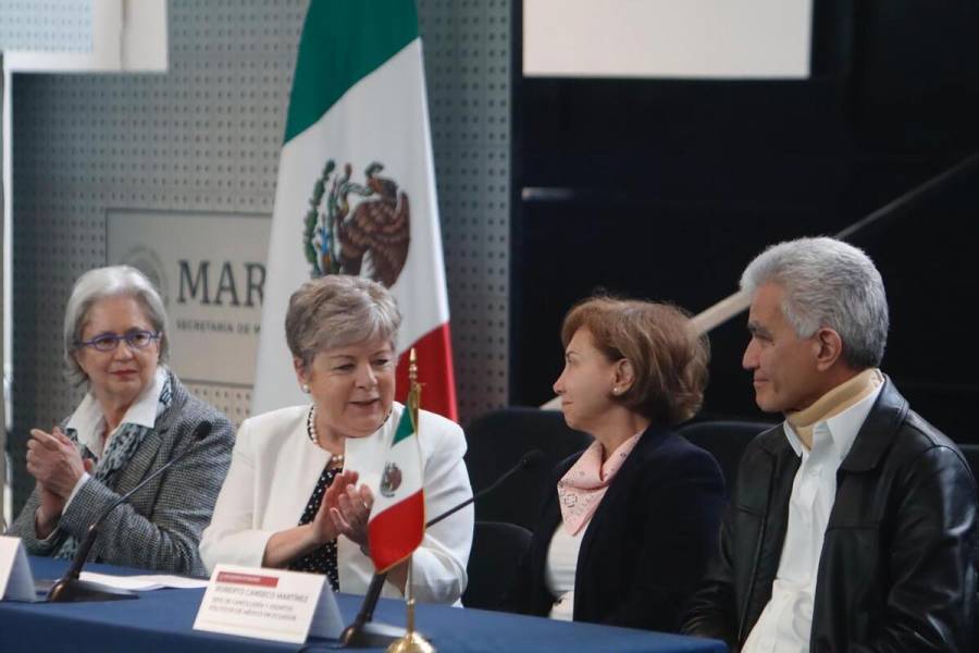 Alicia Bárcena reconoce la valentía del personal diplomático al defender la embajada en Ecuador