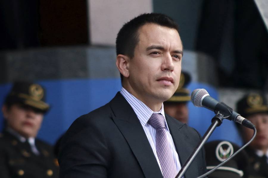 “La justicia no se negocia”, dice Daniel Noboa tras irrupción en embajada mexicana