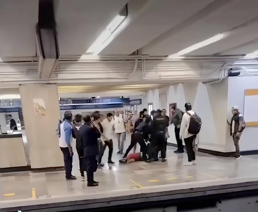 Caen sujetos que balearon a una mujer en las inmediaciones del Metro Bellas Artes