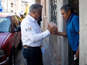 Daniel Ordoñez va por la recuperación de la colonia Pantitlán