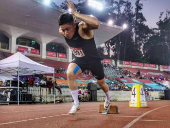Con doblete de oros, hermanos Chessani Garc&iacute;a destacan en la pista de Xalapa 2024