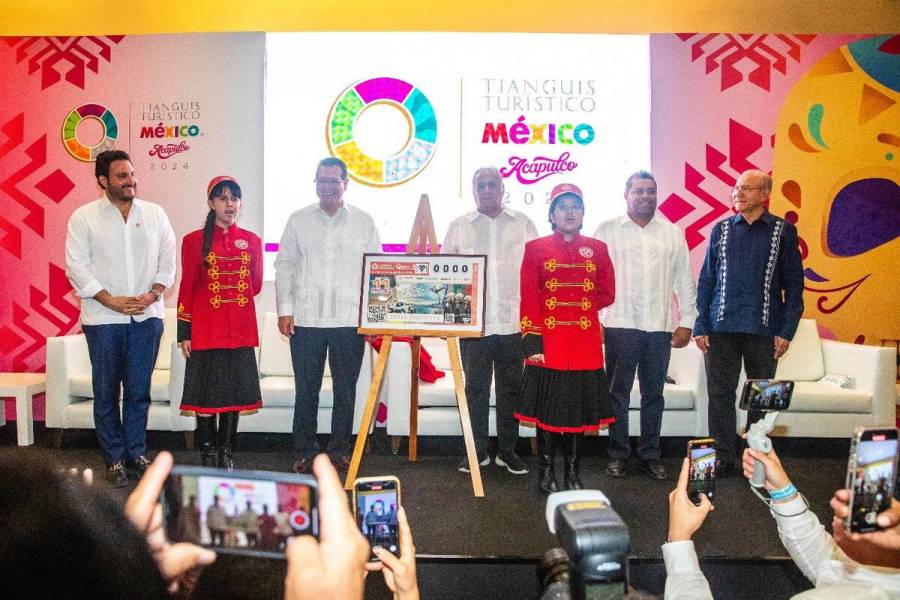 Se distingue en billete de lotería el renacimiento de Acapulco