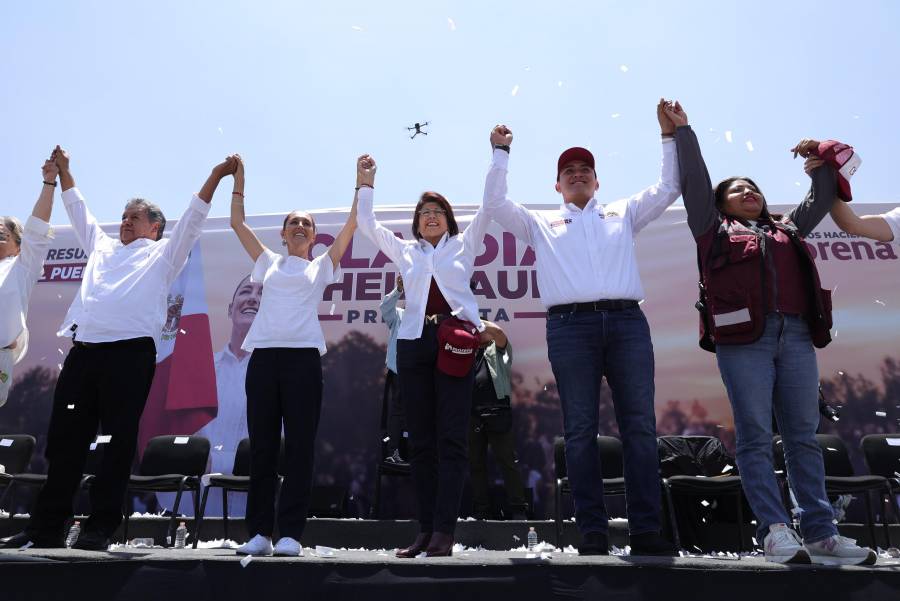 Visita Sheinbaum cuatro municipios del Edomex junto con Mariela Gutiérrez