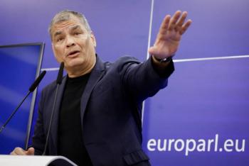 Rafael Correa pide a la Uni&oacute;n Europea presionar por salvoconducto para Jorge Glas