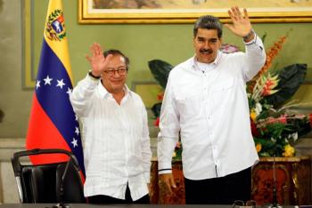 Petro se reunir&aacute; con Maduro este martes en Venezuela