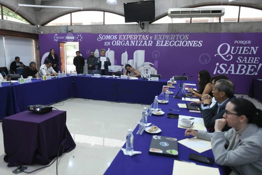 Realizan sorteo para determinar orden de intervenciones en el segundo debate por la Jefatura de Gobierno de la CDMX