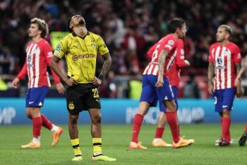 Atl&eacute;tico de Madrid deja vivo al Borussia Dortmund