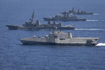 Primera cumbre tripartita de EE.UU., Jap&oacute;n y Filipinas en Washington