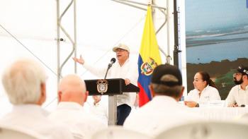 Petro revela que el nivel del agua del embalse de Chingaza viene en descenso desde hace tres a&ntilde;os