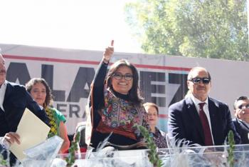 Aleida Alavez promueve “vida saludable y pacificación” en Iztapalapa