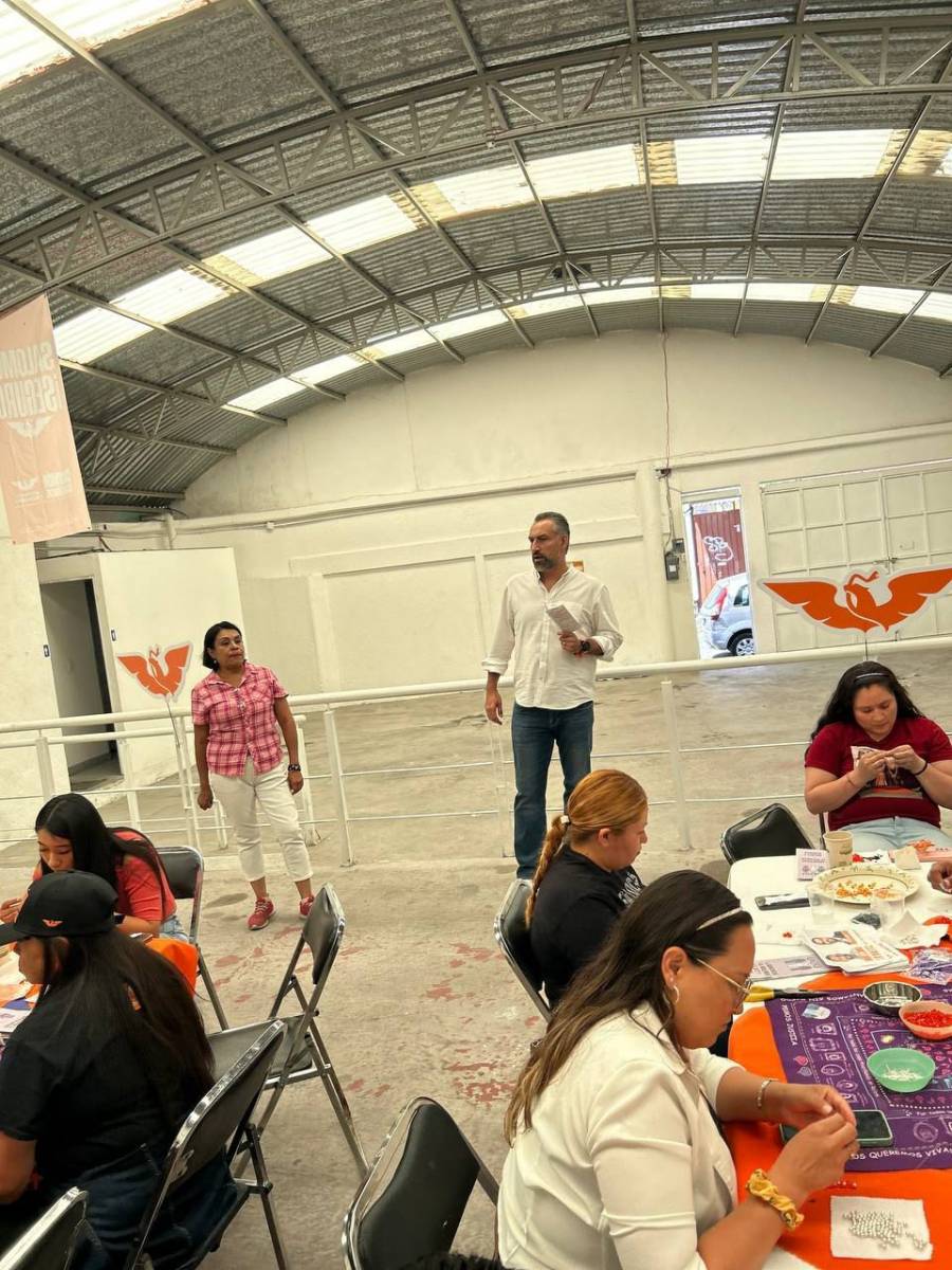 Candidatos de Movimiento Ciudadano se reúnen con lideresas vecinales para combatir violencia de género y promover alternativas económicas   