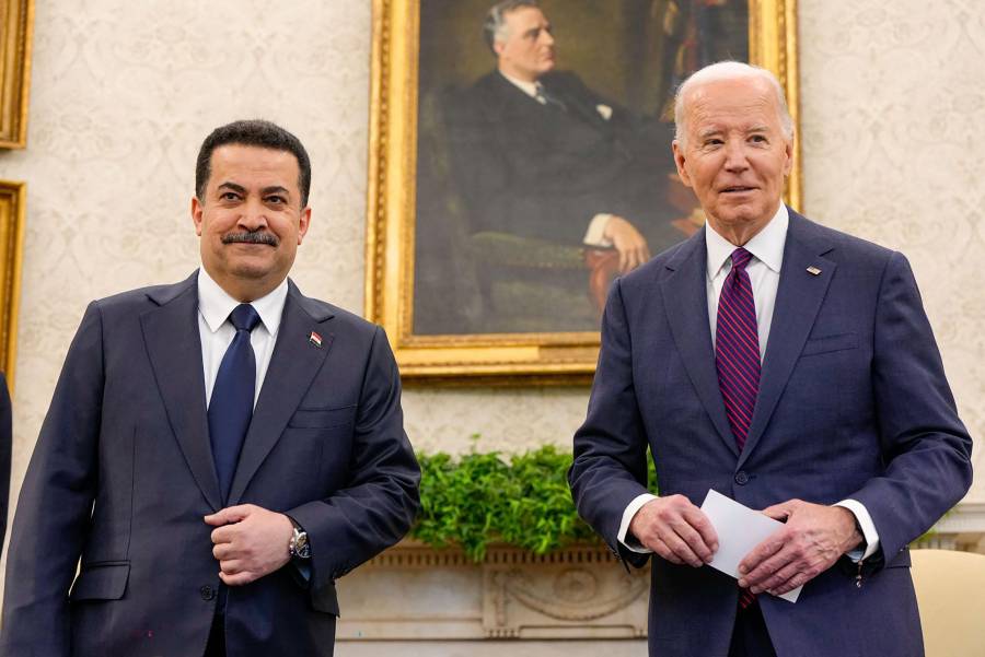 Biden y el primer ministro iraquí acuerdan conversaciones para la retirada de la coalición liderada por Estados Unidos