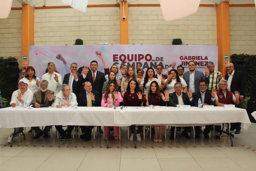 Gabriela Jiménez presenta su gabinete con expertos para propuestas legislativas y diálogo integral