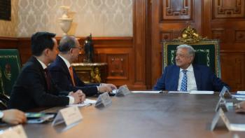 Continuar buena relaci&oacute;n econ&oacute;mica y controlar el tr&aacute;fico de precursores qu&iacute;micos, acuerdos de AMLO con autoridades de China