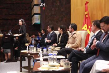 Funcionarios federales y diputados de Morena y aliafos analizan creaci&oacute;n de fondo de pensiones