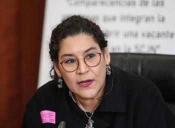 Ministra Lenia Batres condena filtración de investigación contra Arturo Zaldívar