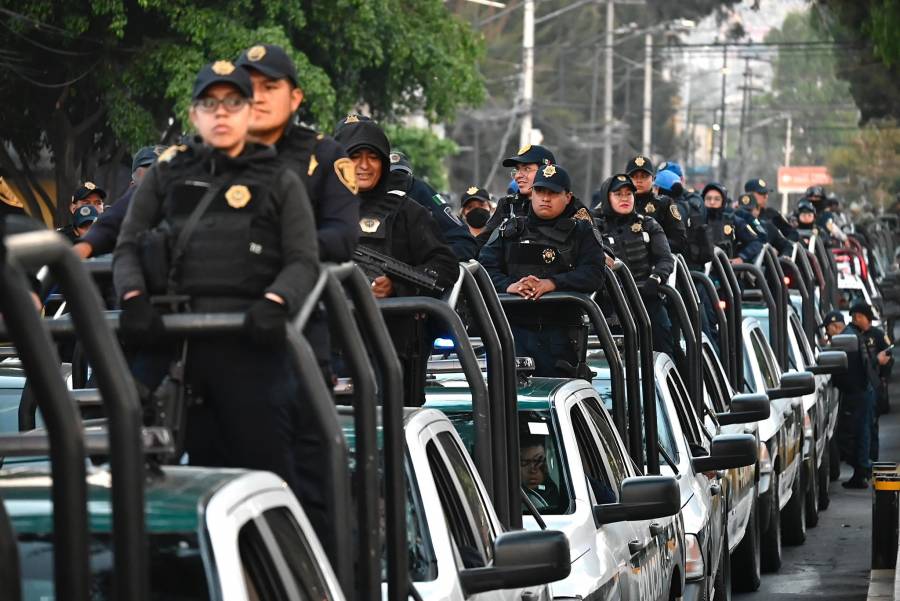 Despliegan operativo de seguridad en 17 colonias de la GAM 