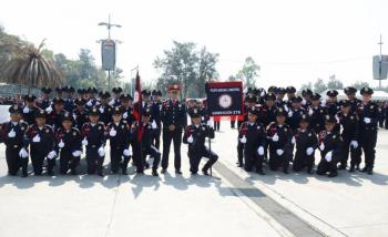 Reconoce Batres a 401 cadetes graduados de la Policía Bancaria e Industrial