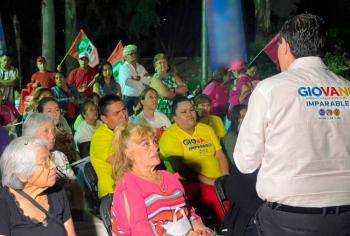 Giovani Gutiérrez promete continuidad en Coyoacán