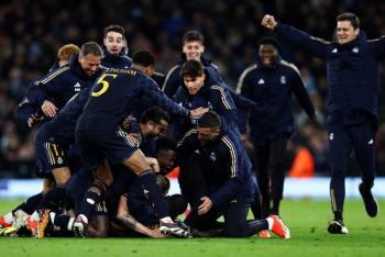 En los penales, el Real Madrid deja en el camino al campe&oacute;n Manchester City