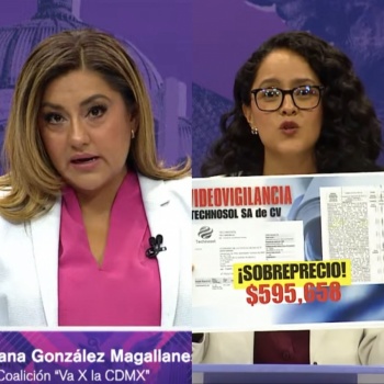 Gaby Osorio llama “chALFA” al gobierno de Alfa Gonz&aacute;lez en debate