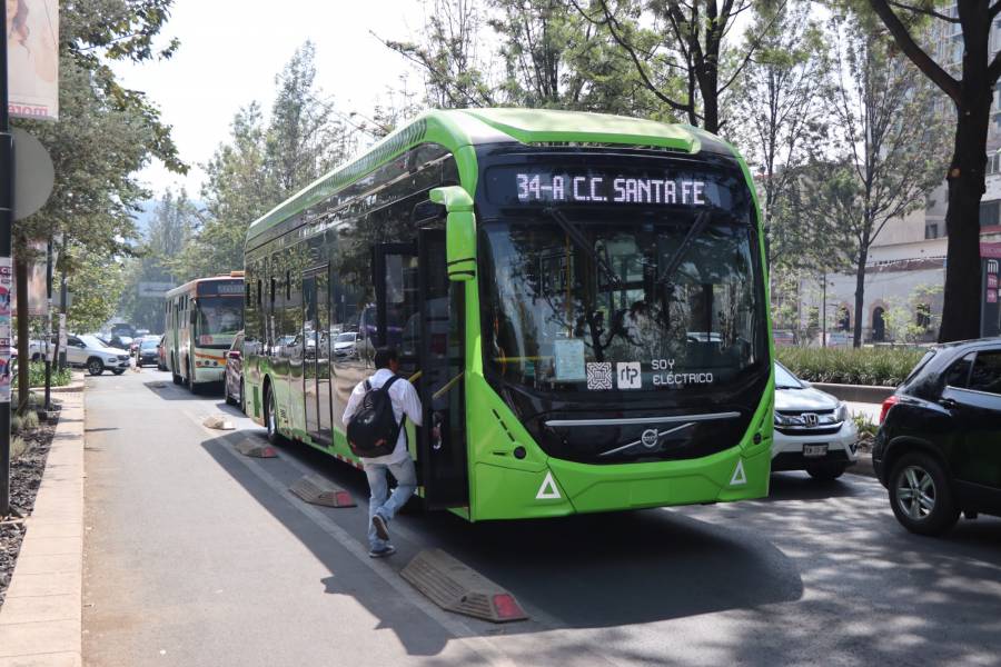 Pone RTP tres autobuses eléctricos en circulación en la Ruta 34 A