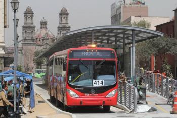 Por obras, cerrarán parcialmente estación de L2 del Metrobús