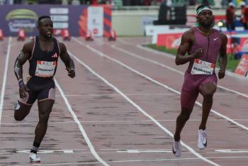 Atletismo: el doble medallista mundial Tebogo derrotado en 200 metros en Nairobi