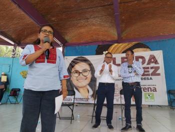 Aleida Alavez propone mediaroes y programa de seguridad jur&iacute;dica en Iztapalapa
