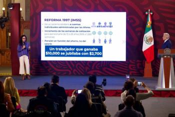 Jubilación al 100%, única finalidad de la reforma en materia de pensiones