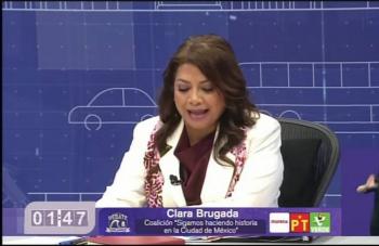 Clara Brugada presenta ambicioso plan h&iacute;drico para garantizar acceso universal al agua en la Ciudad de M&eacute;xico: “agua para todos, agua para siempre”, dice