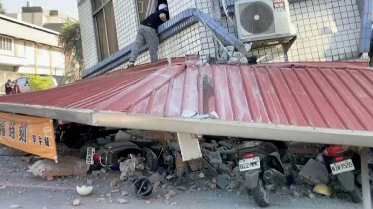 Terremoto de magnitud 5,6 sacude la costa este de Taiwán