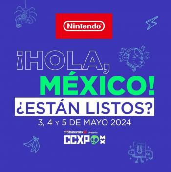 Nintendo anuncia su participación en CCXP México