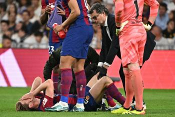 De Jong se pierde lo que resta de temporada con el Barcelona; llegar&aacute; a la Eurocopa