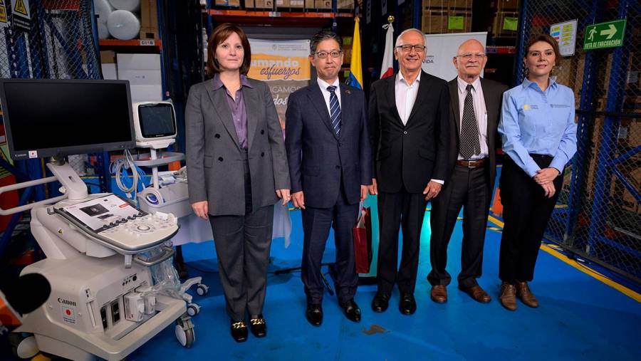 Colombia recibi&oacute; donaci&oacute;n de 101 equipos biom&eacute;dicos del gobierno de Jap&oacute;n